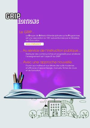 Catalogue 2013 GRIP Editions