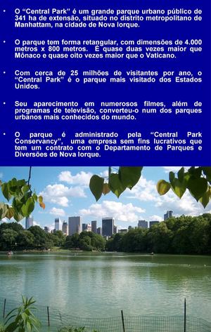 CENTRAL PARK New York City