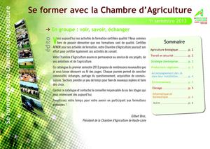 catalogue formation 1er semestre 2013
