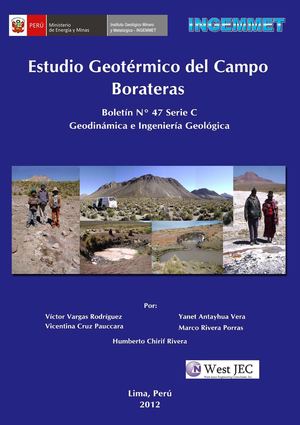 Boletin Nº 047- Estudio Geotérmico del Campo Borateras