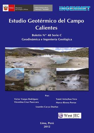Boletin Nº 048- Estudio Geotérmico del campo Calientes