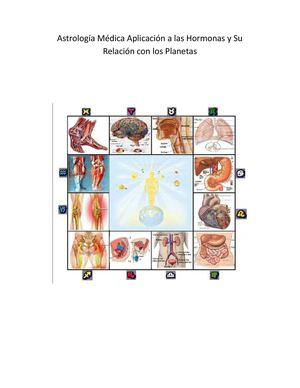 Astrología Médica Aplicación A las Hormonas y Su Relación con los Planetas