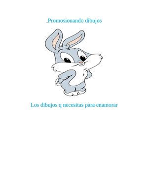 promocionando tus dibujos