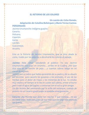 El retorno de los colores