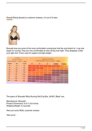 Bliss Nursing Soft Cup Bra