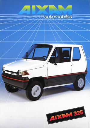 Prospectus Aixam 325 et 400