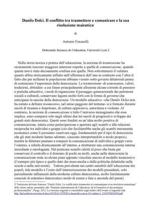 Il conflitto tra trasmettere e comunicare e la sua risoluzione maieutica