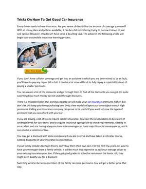 car insurance