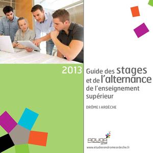 Guide des stages et de l’alternance de l’enseignement supérieur en Drôme-Ardèche 2013