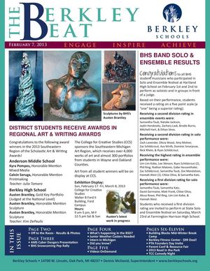 Berkley Beat: 2/7/2013