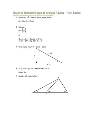Razones trigonometricas