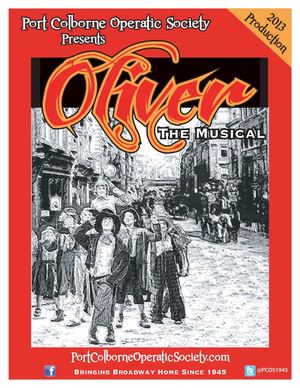Port Colborne Operatic Society Presents Oliver-The Musical Program