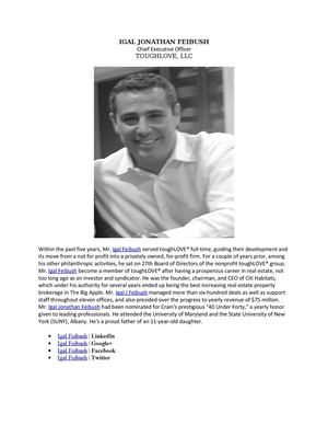 IGAL JONATHAN FEIBUSH