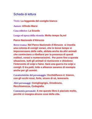 La leggenda del coniglio bianco (Elena)