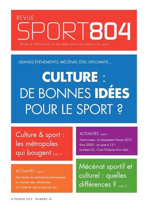 Revue Sport 804 - Numéro du 8 février 2013