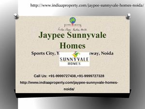 Jaypee Sunnyvale Homes Noida