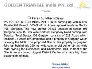 DLF Sky Court Sector 86 Gurgaon|Call:9560505862|New Project