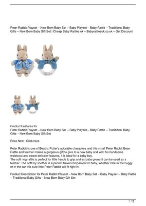 traditional baby gifts