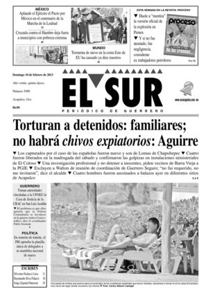El Sur 10 de Febrero de 2013