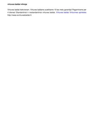 virtuves baldai vilniuje