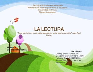 lectura. linguistica