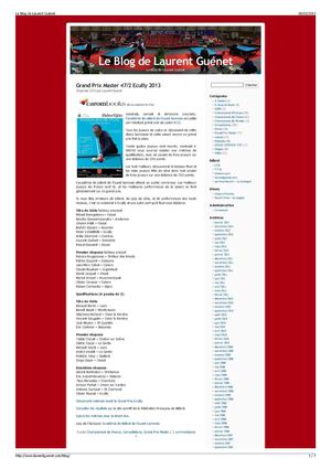 Le Blog de Laurent Guénet