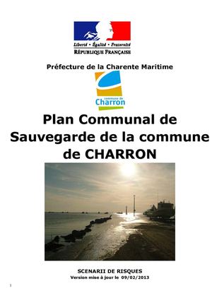 PCS 17 charron - scenarii de risques