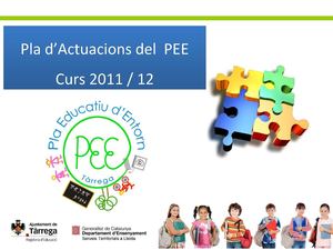 Presentació PEE curs 2011-12