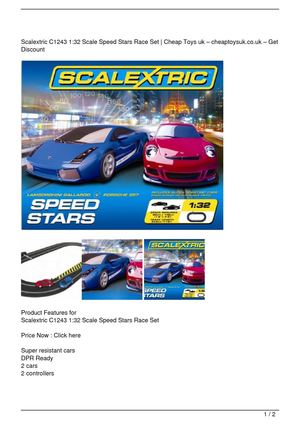 cheap scalextric