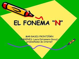 FONEMA N
