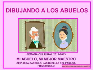 DIBUJANDO A MIS ABUELOS
