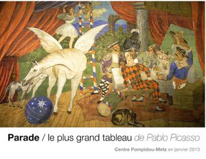 Parade ou le plus grand tableau de Picasso