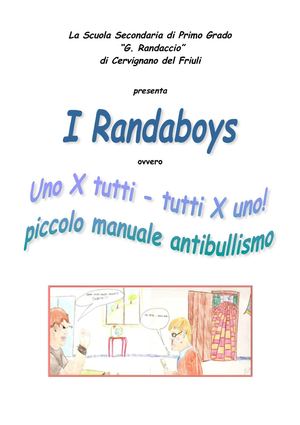 Manuale bullismo secondaria I grado 