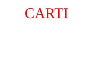 QUE ES CARTI