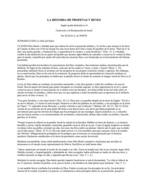 Profetas Y Reyes