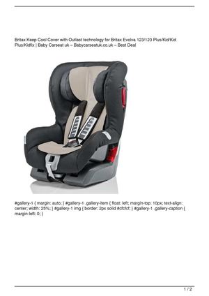 halfords britax evolva