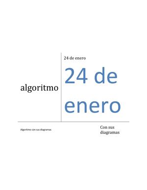 algoritmo y sus diagramas de flujo