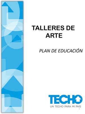 Manual TALLERES DE ARTE