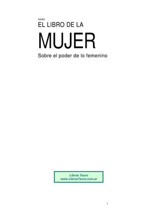 El libro de la mujer de OSHO