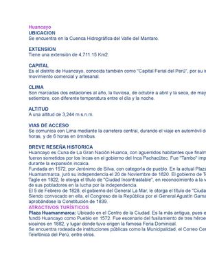 La ciudad Incontrastable Huancayo