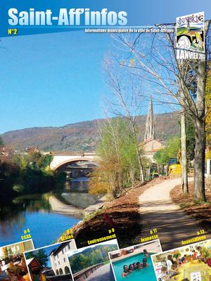 Bulletin municipal Saint-Affrique n°2 janvier 2013