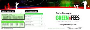 Tarifs et green fees des golfs Bretagne