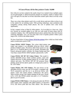 canon 10000 printer price