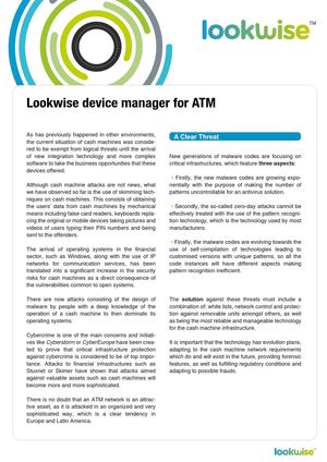 Lookwise device manager for ATM (en)