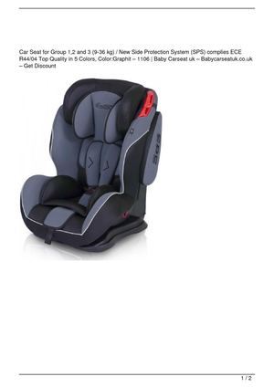 Calaméo Car Seat For Group 1 2 And 3 9 36 Kg New Side Car Seat For Group 1 2 And 3 9 36 Kg