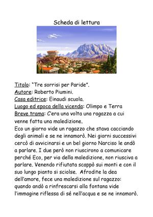 Tre sorrisi per Paride (Francesca)