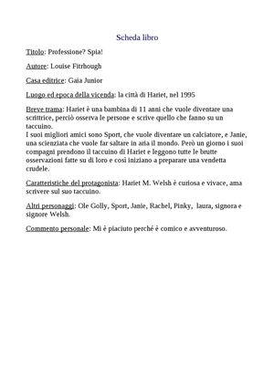 Professione spia (Giada)