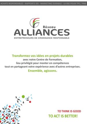 Catalogue des formations Réseau Alliances 2013