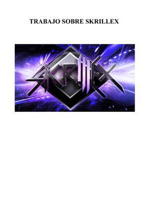 Cantante Skrillex