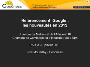 Google, les nouveautés pour 2013